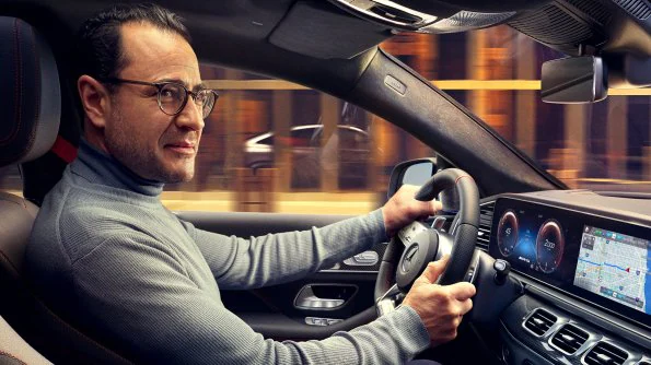 Mercedes-Benz A-Class Sedan: comfort The image shows the interior of the A-Class Sedan.