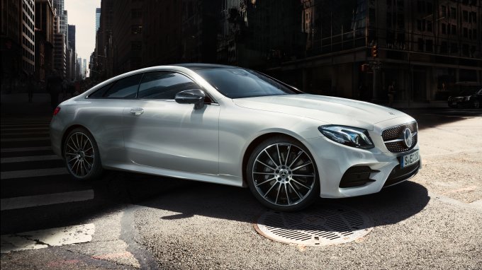 The image shows the exterior design of the A-Class.