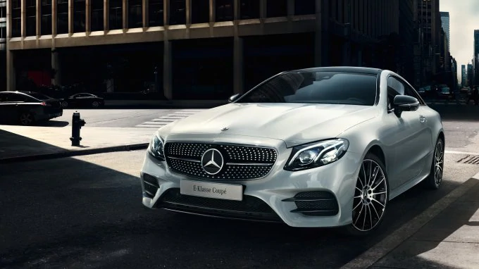 The image shows the front of the A-Class from the side.